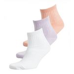 SUPERDRY Chaussettes Orange/Mauve/Blanc Femme Superdry Ankle Sock. Coloris disponibles : Violet