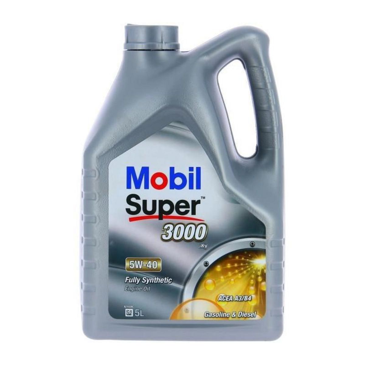 MOBIL Bidon huile de moteur - MOBIL - S3000 5W40 - 5 L - 4 saisons