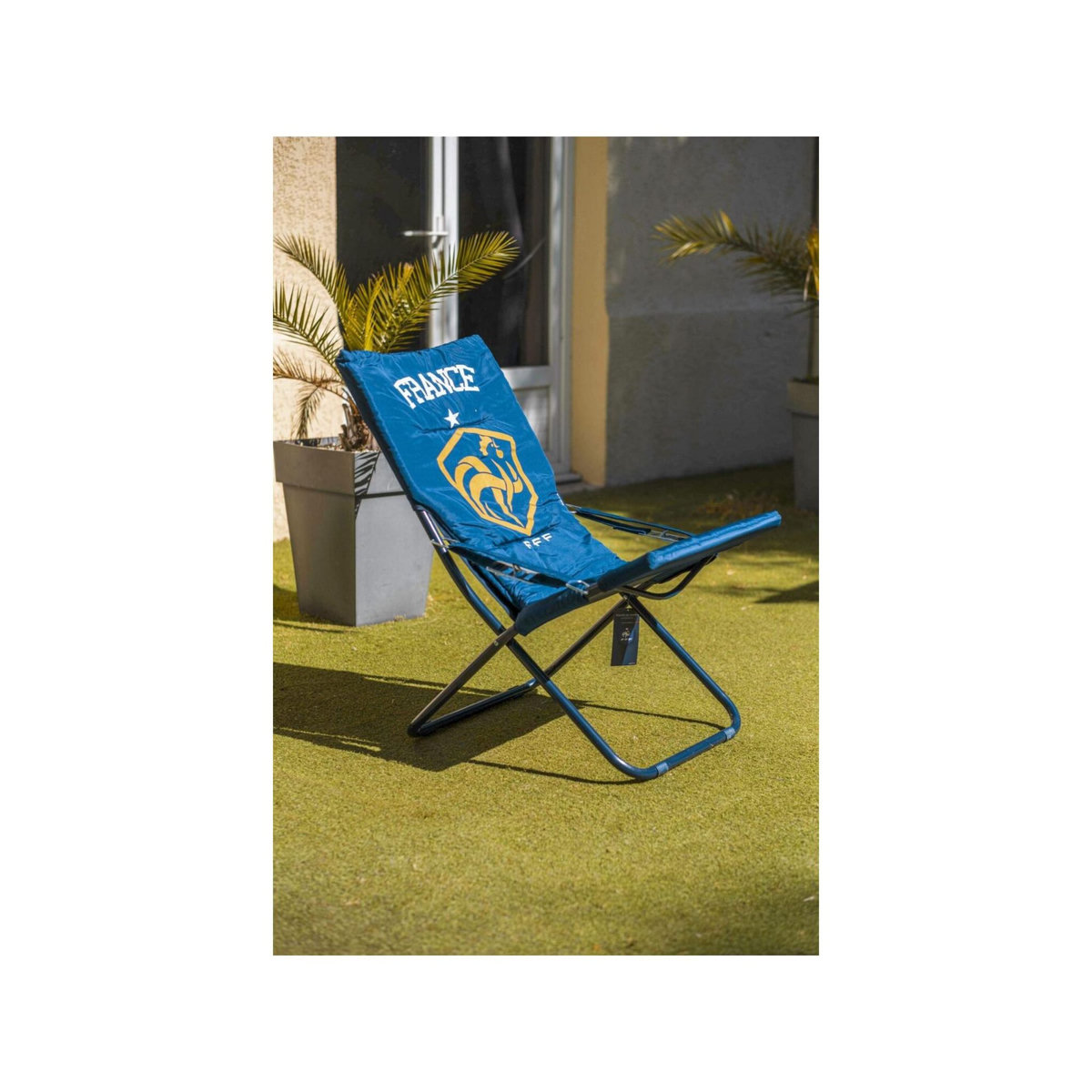 FFF Chilienne pliable - Fedération Francaise de Football - Bleu