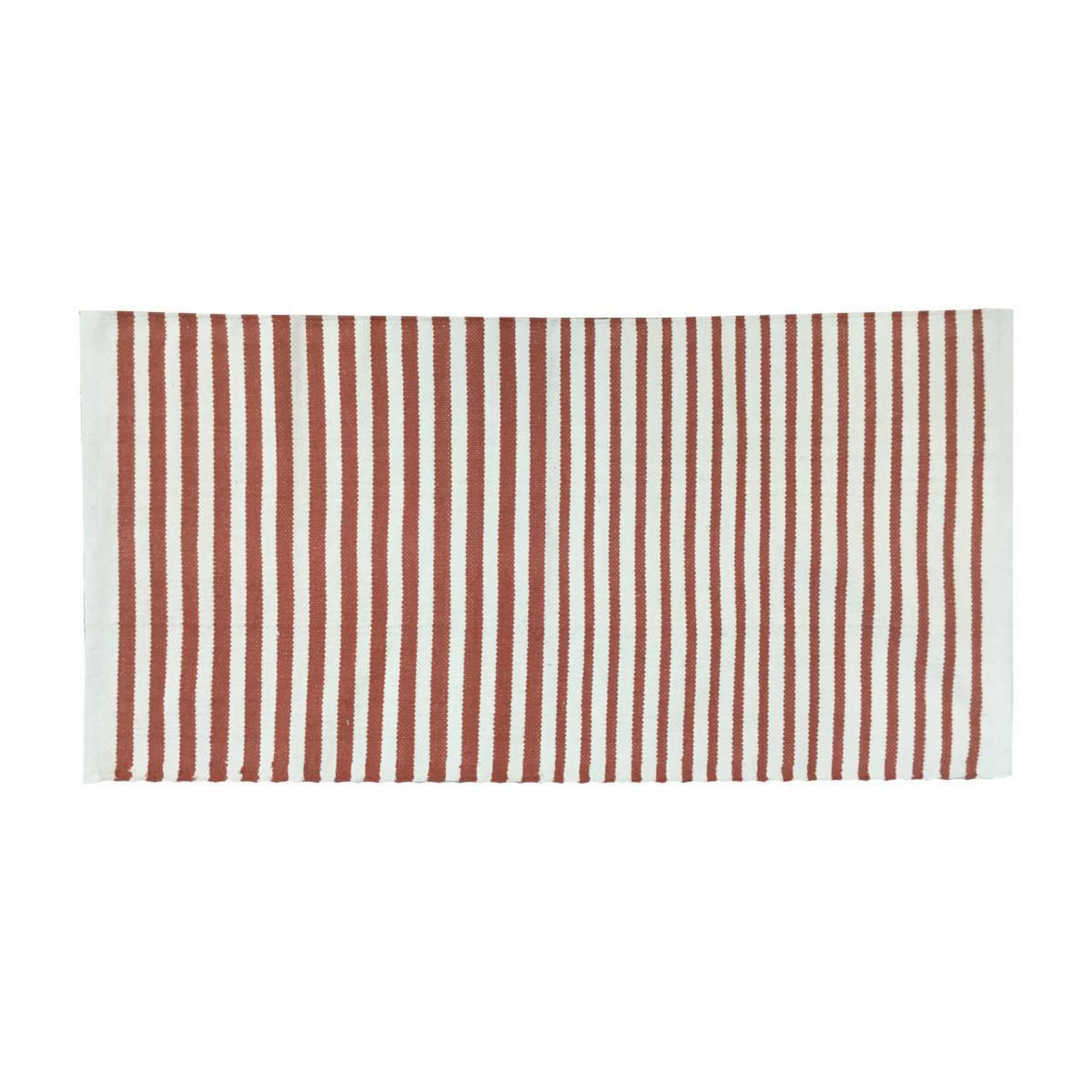 FUTURE HOME Tapis déco à rayures en coton 60x90cm