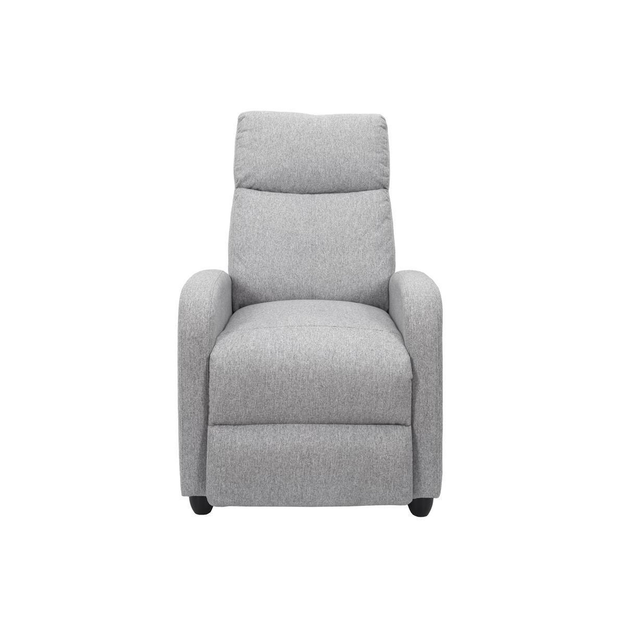 The Home Deco Factory Fauteuil de Relaxation  Dream  98cm Gris