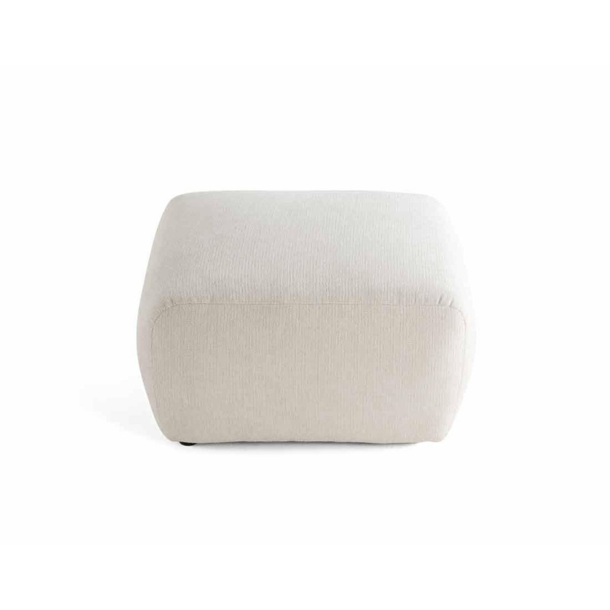 LISA DESIGN Sorrente - pouf - en tissu texturé