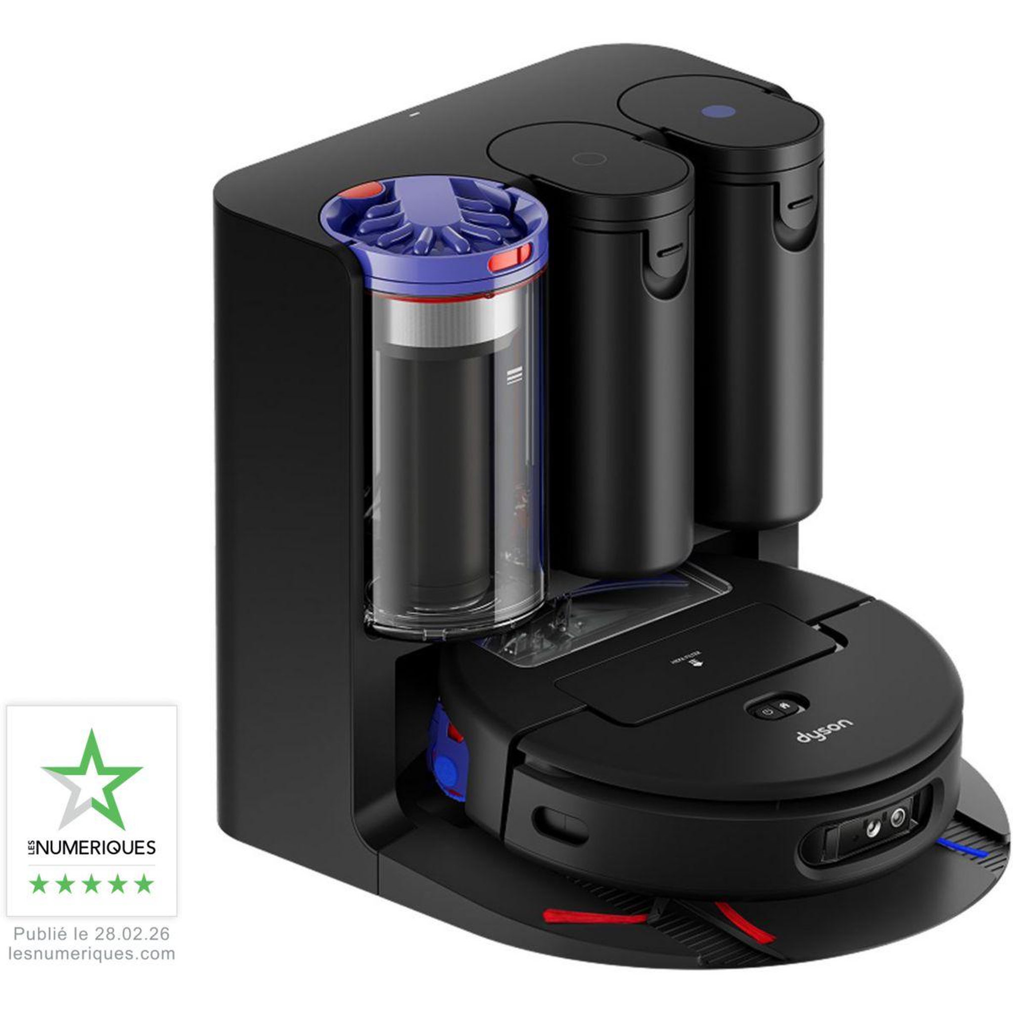 Dyson Robot aspirateur laveur spot+scrub ai