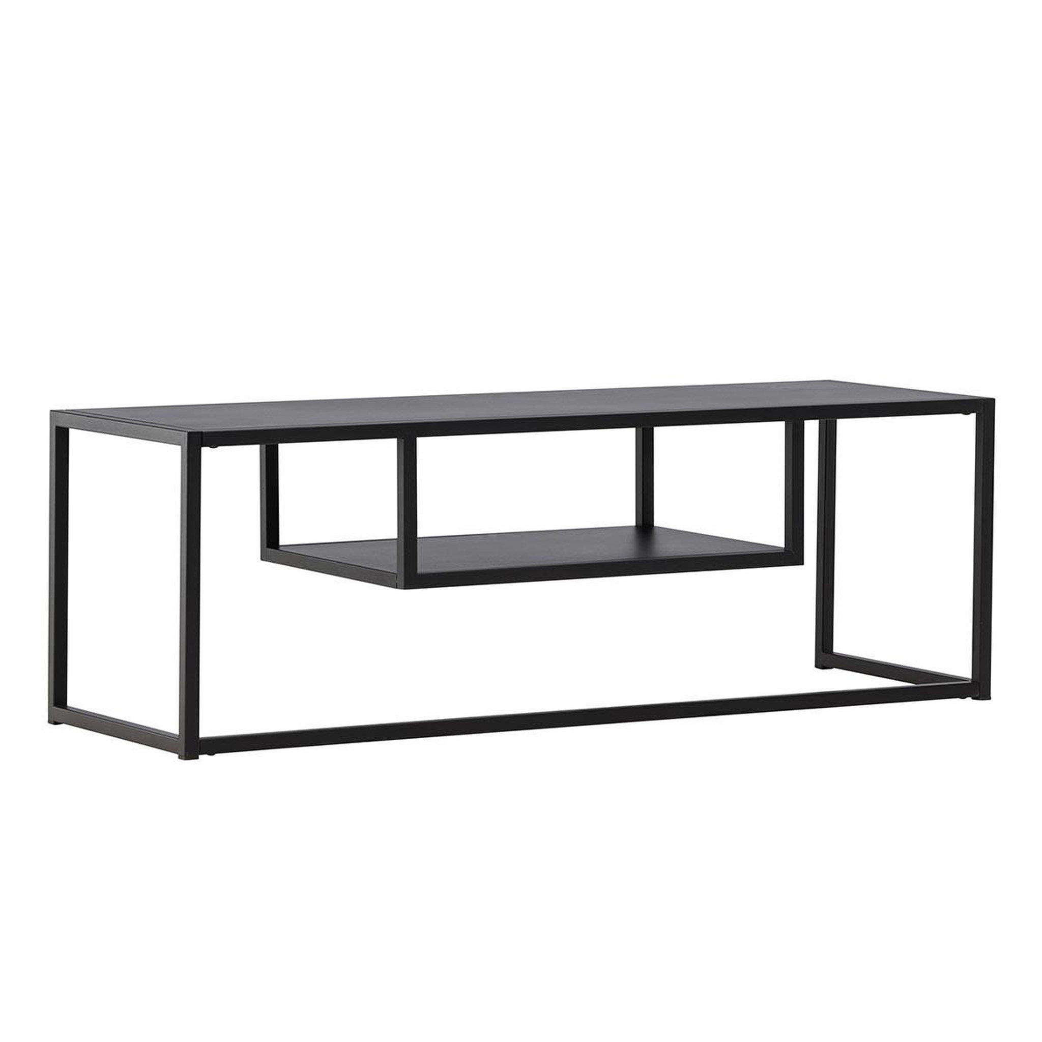 Paris Prix Meuble tv en métal  riverside  120cm noir
