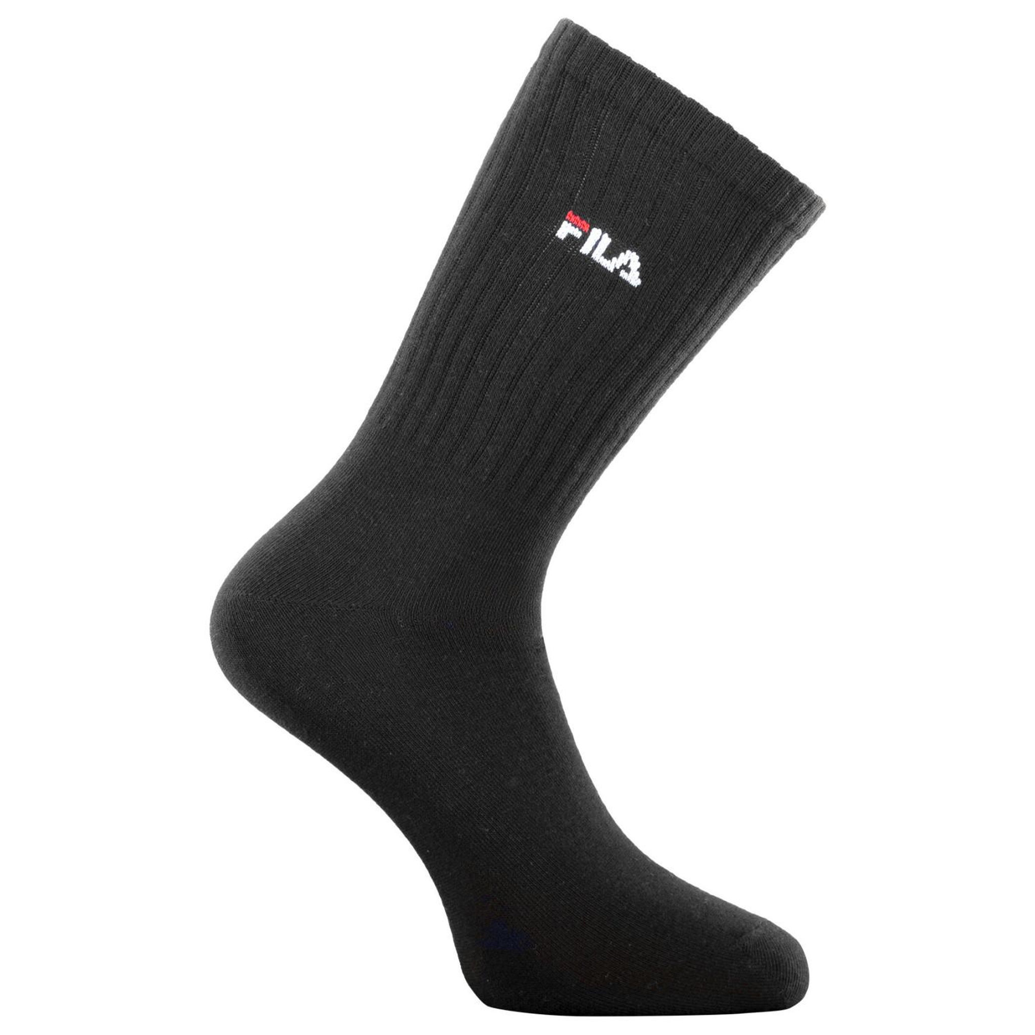 Voir la diapositive 3 : FILA Lot de 6 paires de chaussette tennis homme cookies