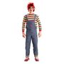 Voir la diapositive 3 : EURO CARNAVALES Déguisement enfant possédé - Adulte - M/L