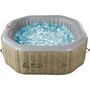 Voir la diapositive 1 : Habitat et Jardin Spa gonflable octo   New York   - 6 places - Gris clair/Marron