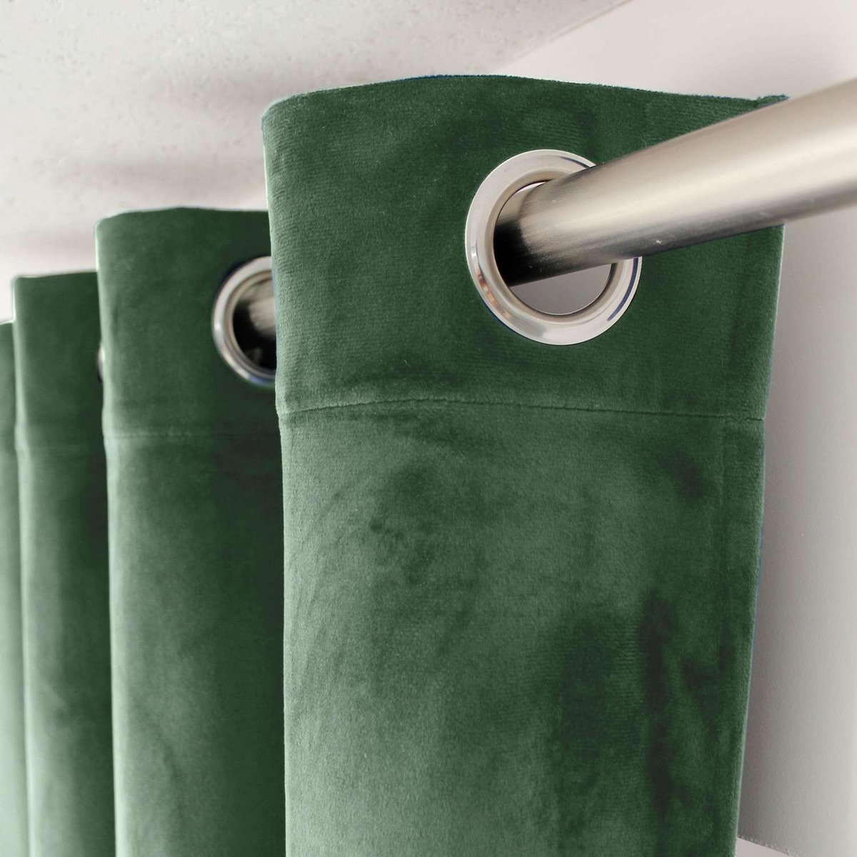 TOILINUX Rideau en velours Heaven