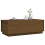 Voir la diapositive 4 : VIDAXL Table basse Marron miel 100x50x35 cm Bois massif de pin