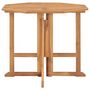 Voir la diapositive 4 : VIDAXL Ensemble a manger d'exterieur pliable 5 pcs Bois solide de teck