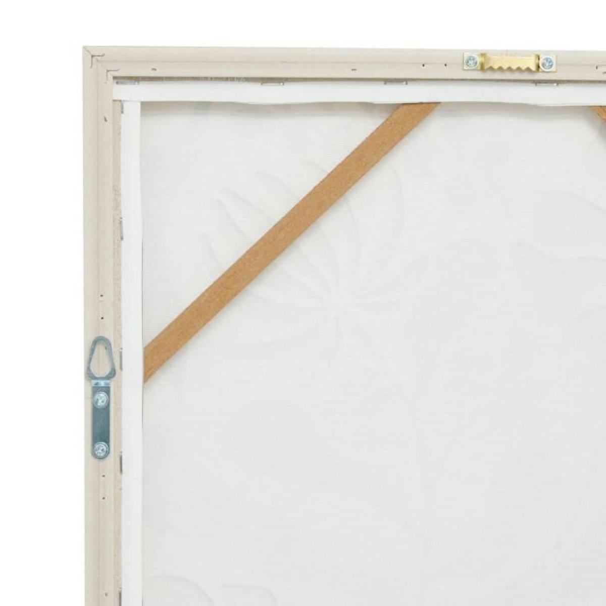 ATMOSPHERA Toile Imprimée Fleur  Esmée  40x50cm Kaki