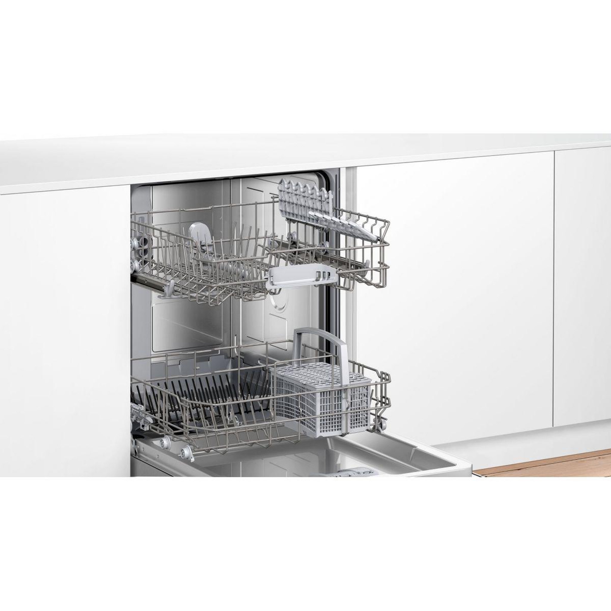 Voir la diapositive 3 : BOSCH Lave vaisselle encastrable smv26ax01f série 2, variospeed plus