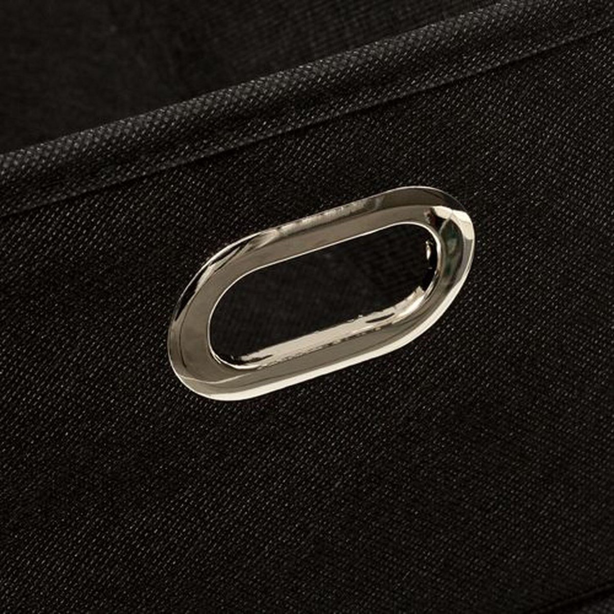 TOILINUX Lot de 12 Boites de rangement en tissu avec poignée