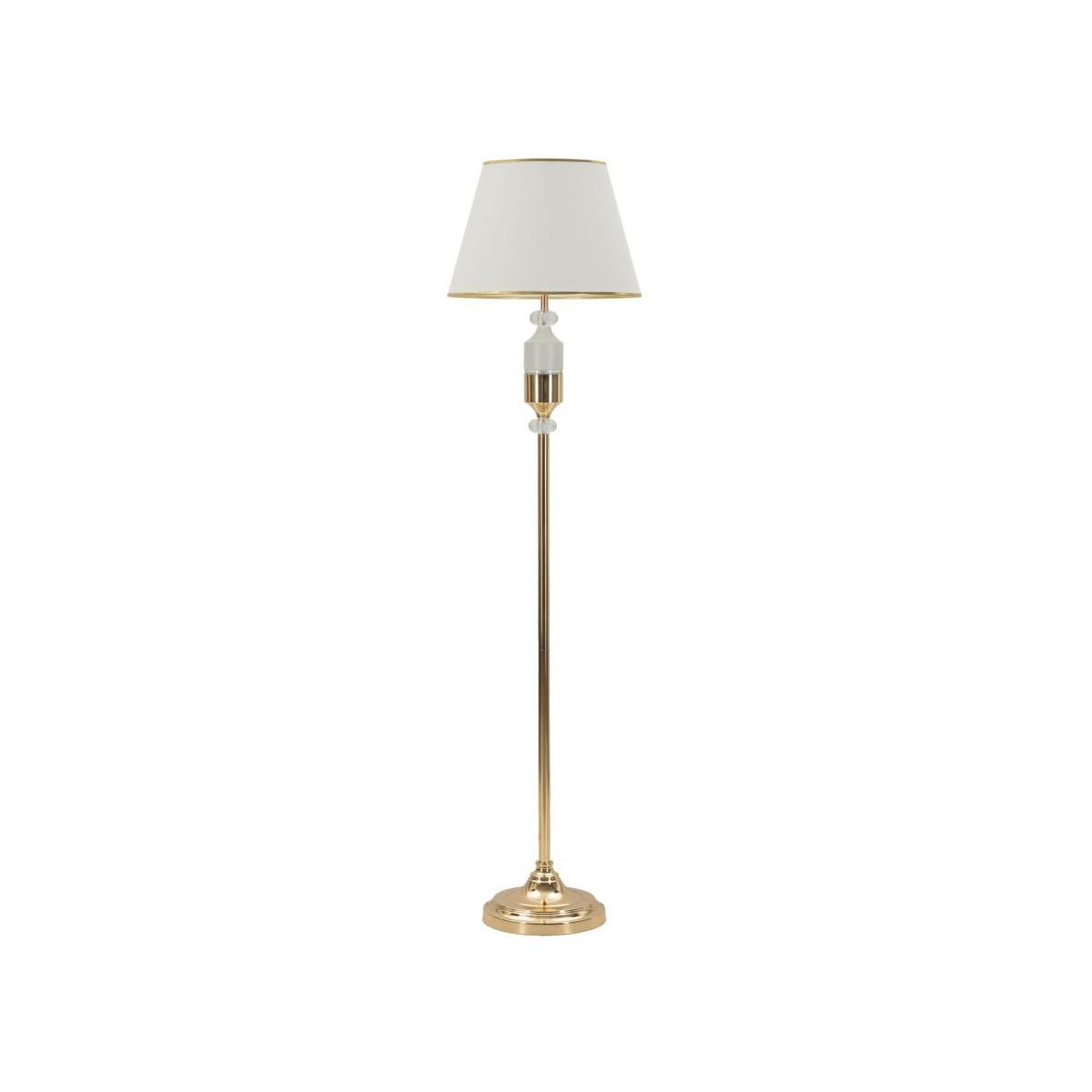 Paris Prix Lampadaire design  gipsy  160cm or & blanc