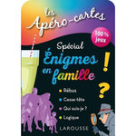 LES APERO-CARTES SPECIAL ENIGMES EN FAMILLE, Larousse