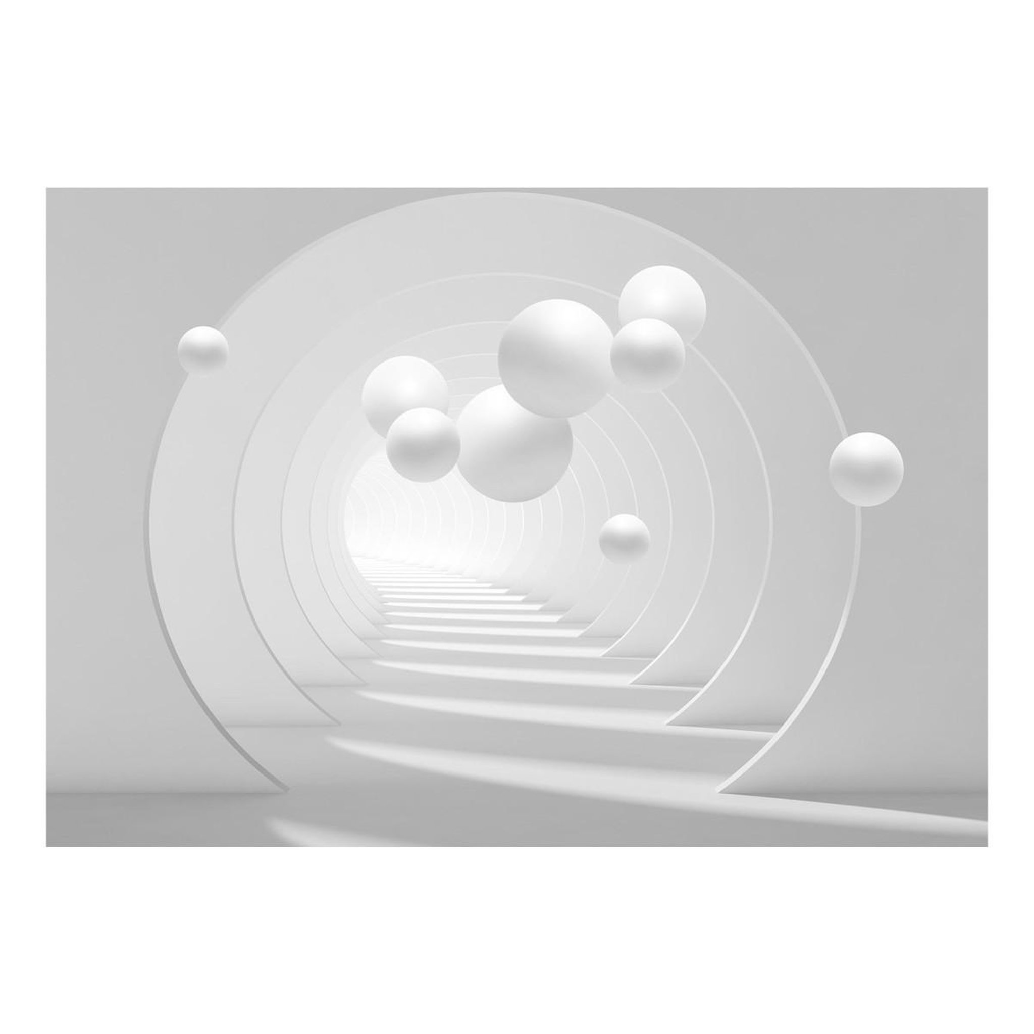 Voir la diapositive 2 : Paris Prix Papier Peint  3D Tunnel