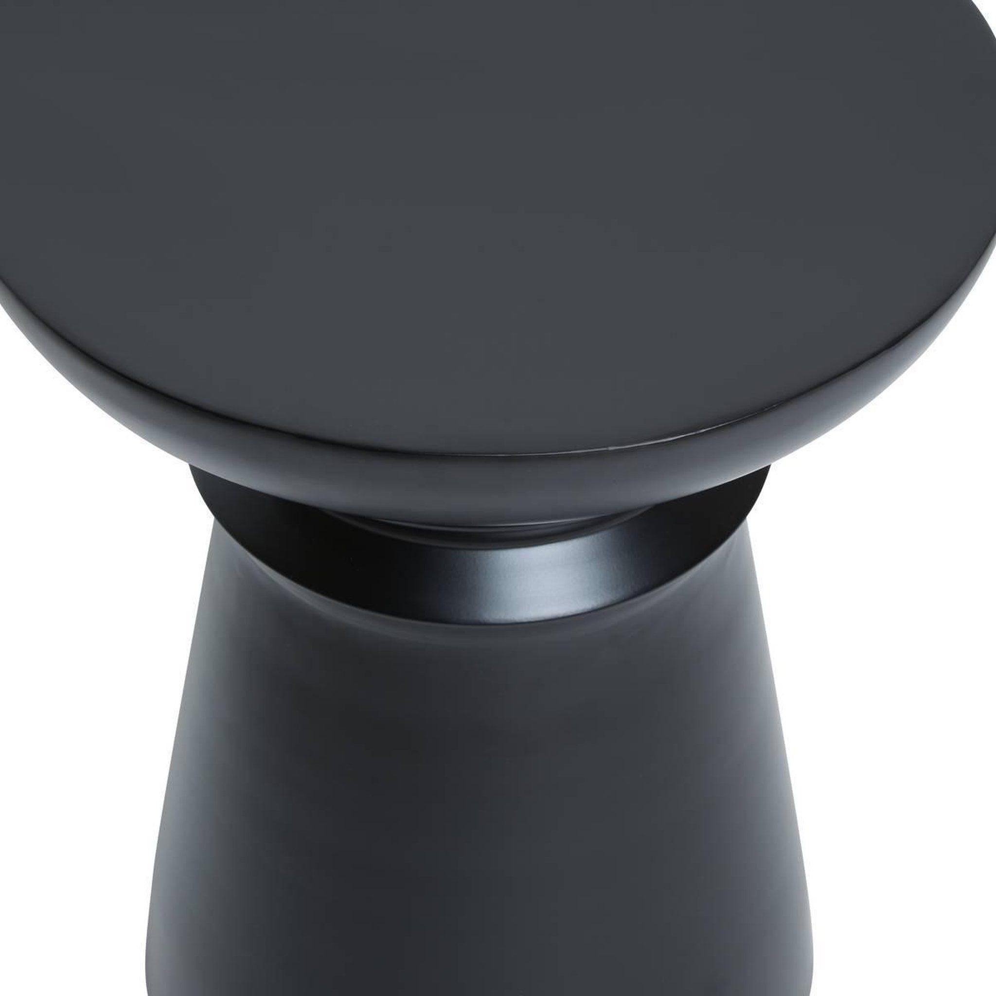 Voir la diapositive 2 : ATMOSPHERA Table d'Appoint Totem  Jaya  43cm Noir
