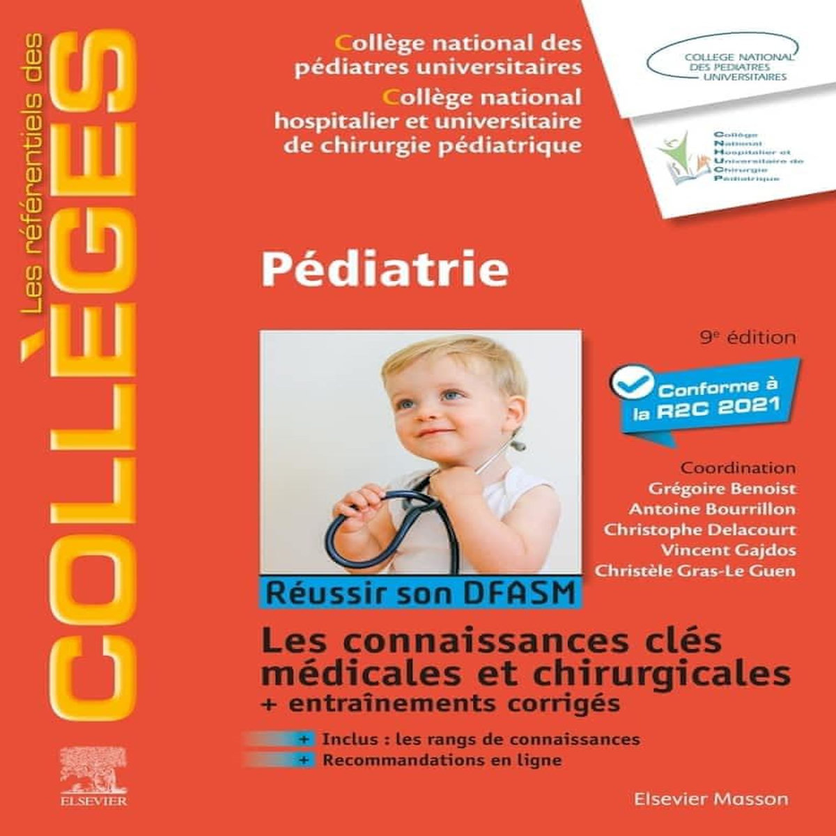 PEDIATRIE. REUSSIR SON DFASM, 9E EDITION, Benoist Grégoire