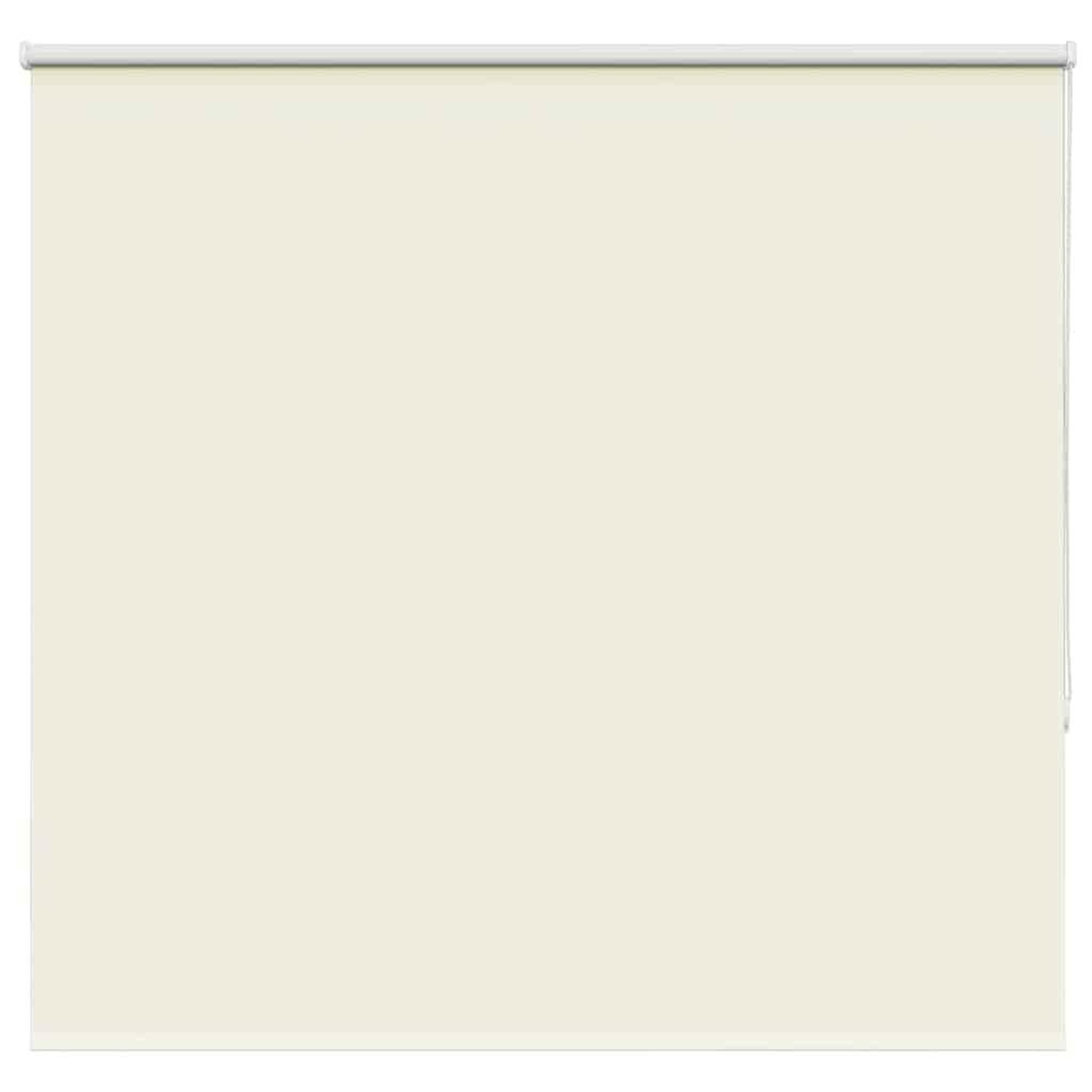 VIDAXL Store enrouleur occultant blanc casse 145x150 cm largeur tissu