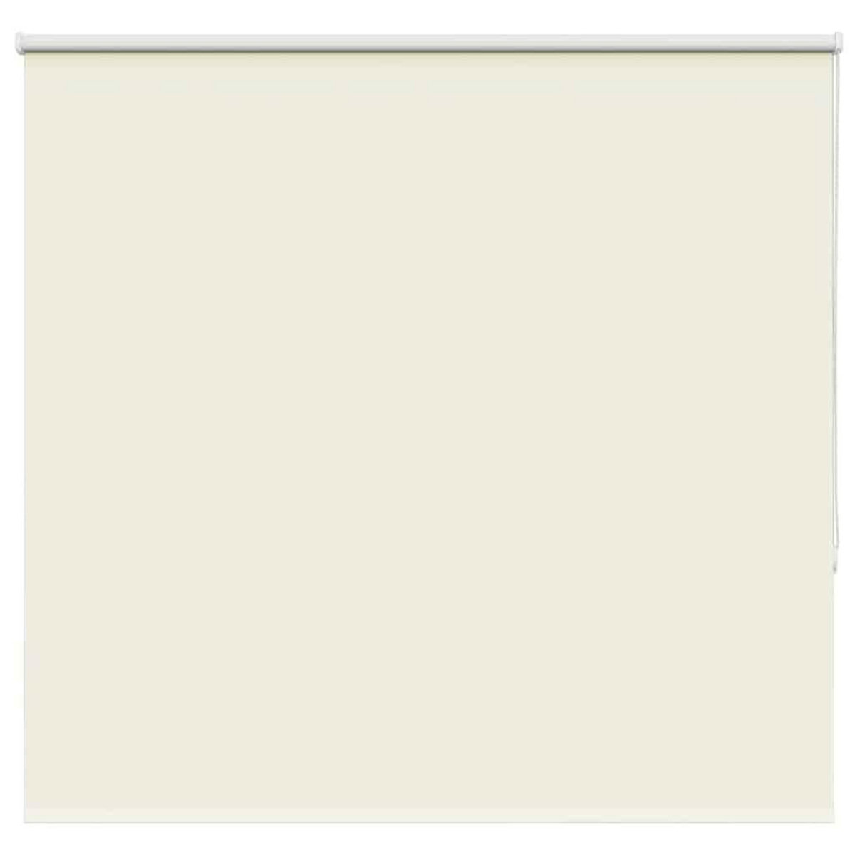 VIDAXL Store enrouleur occultant blanc casse 145x150 cm largeur tissu