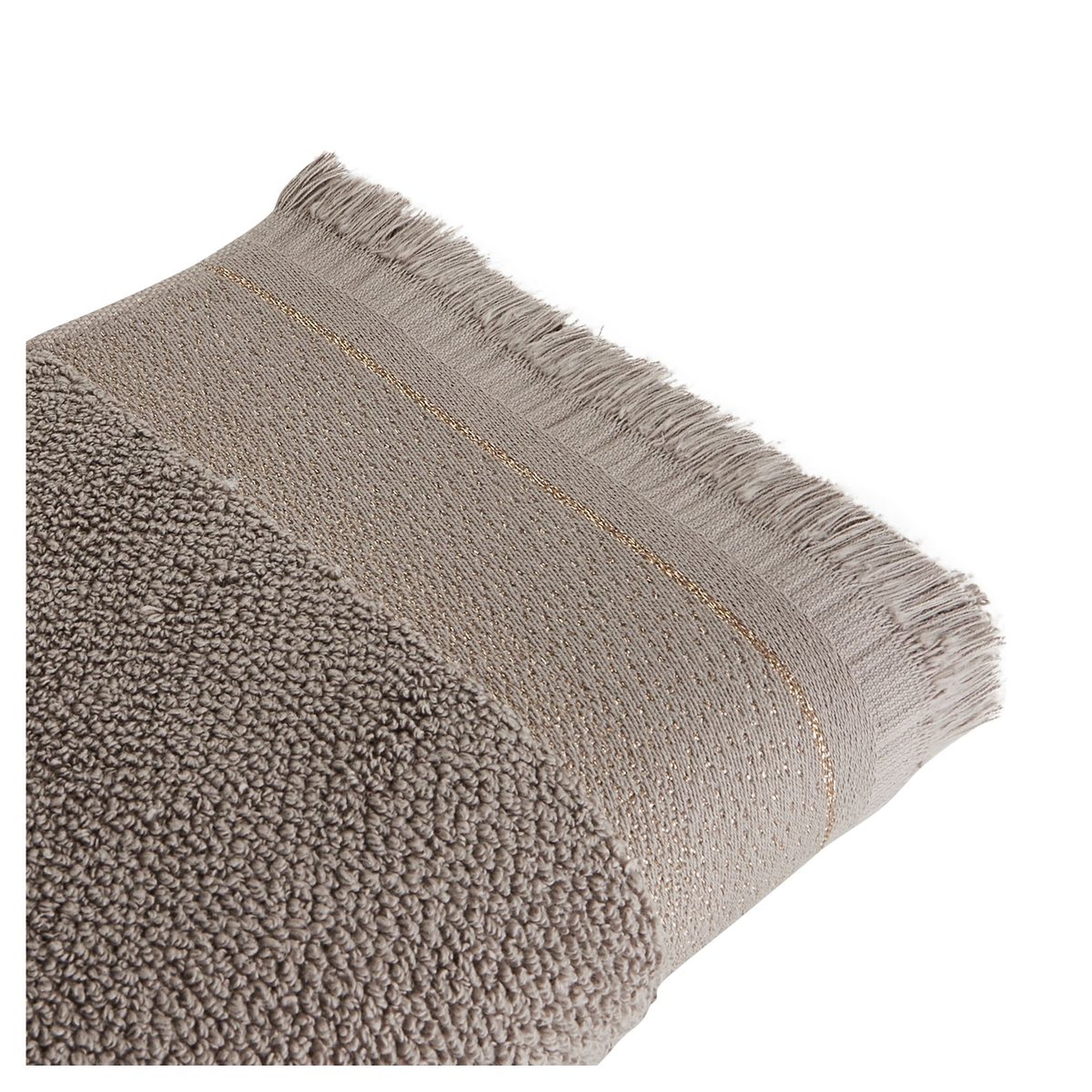 Voir la diapositive 2 : ACTUEL Maxi drap de bain uni en coton qualité zéro twist 500 g/m²