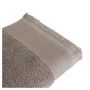 Voir la diapositive 2 : ACTUEL Maxi drap de bain uni en coton qualité zéro twist 500 g/m²