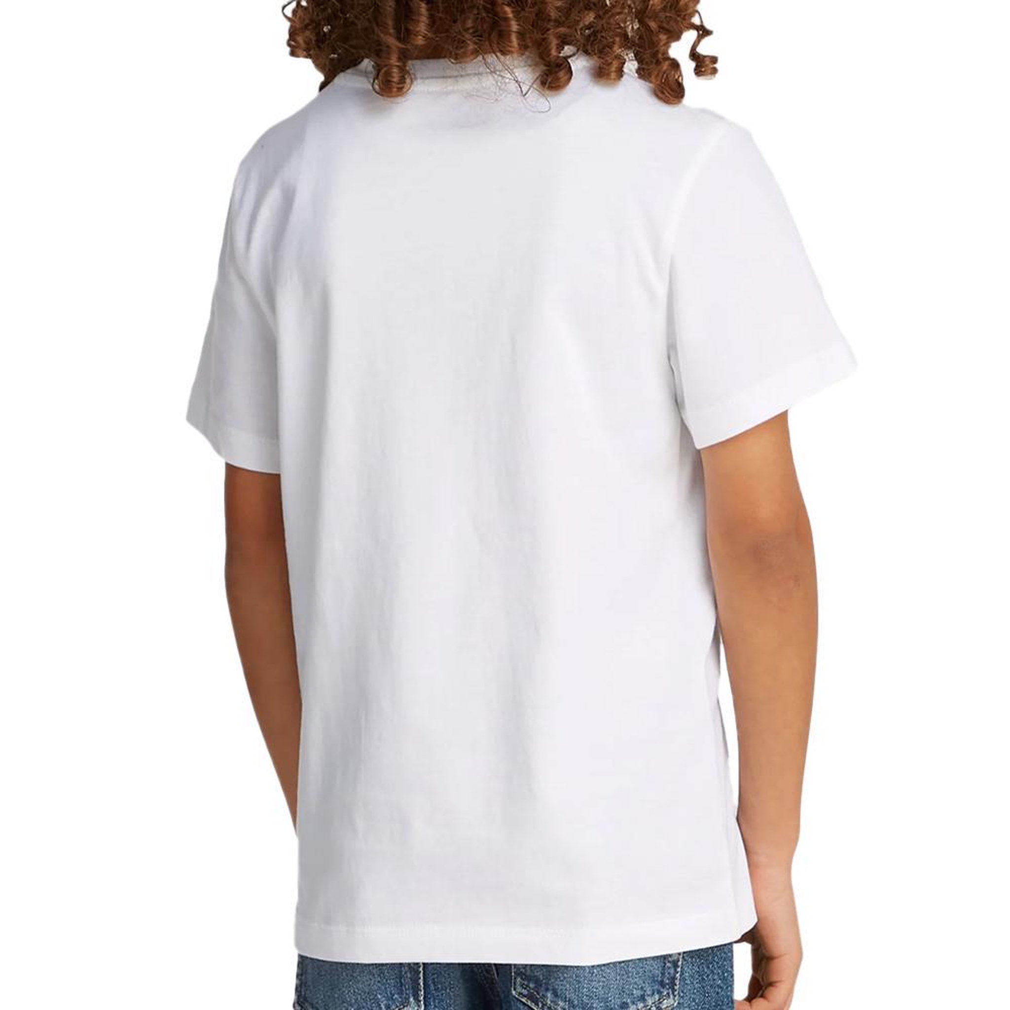 Voir la diapositive 2 : CALVIN KLEIN JEANS T-Shirt Blanc Garçon Calvin Klein Jeans ChestYAF