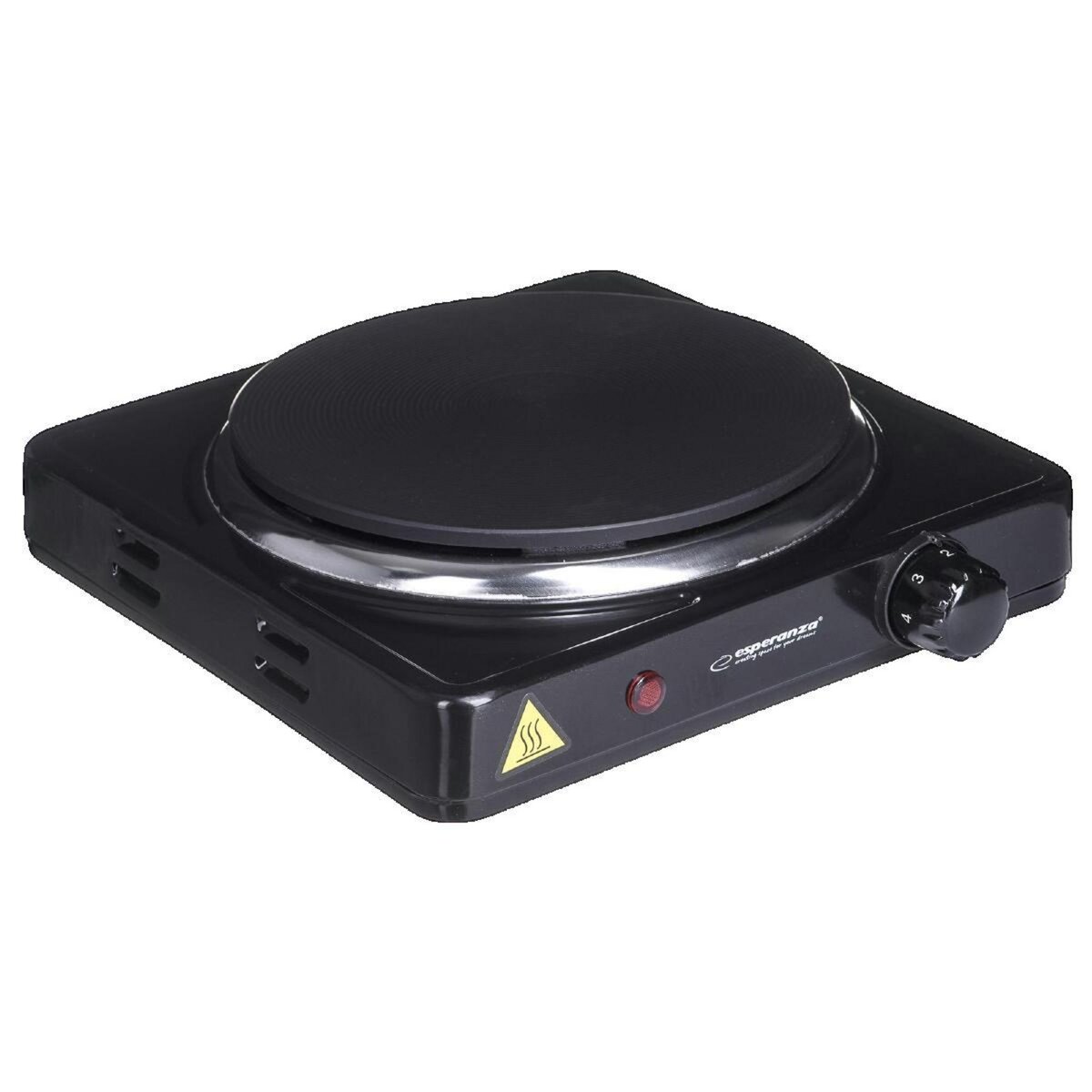 ESPERANZA Plaque électrique Esperanza EKH002K 1500W noire