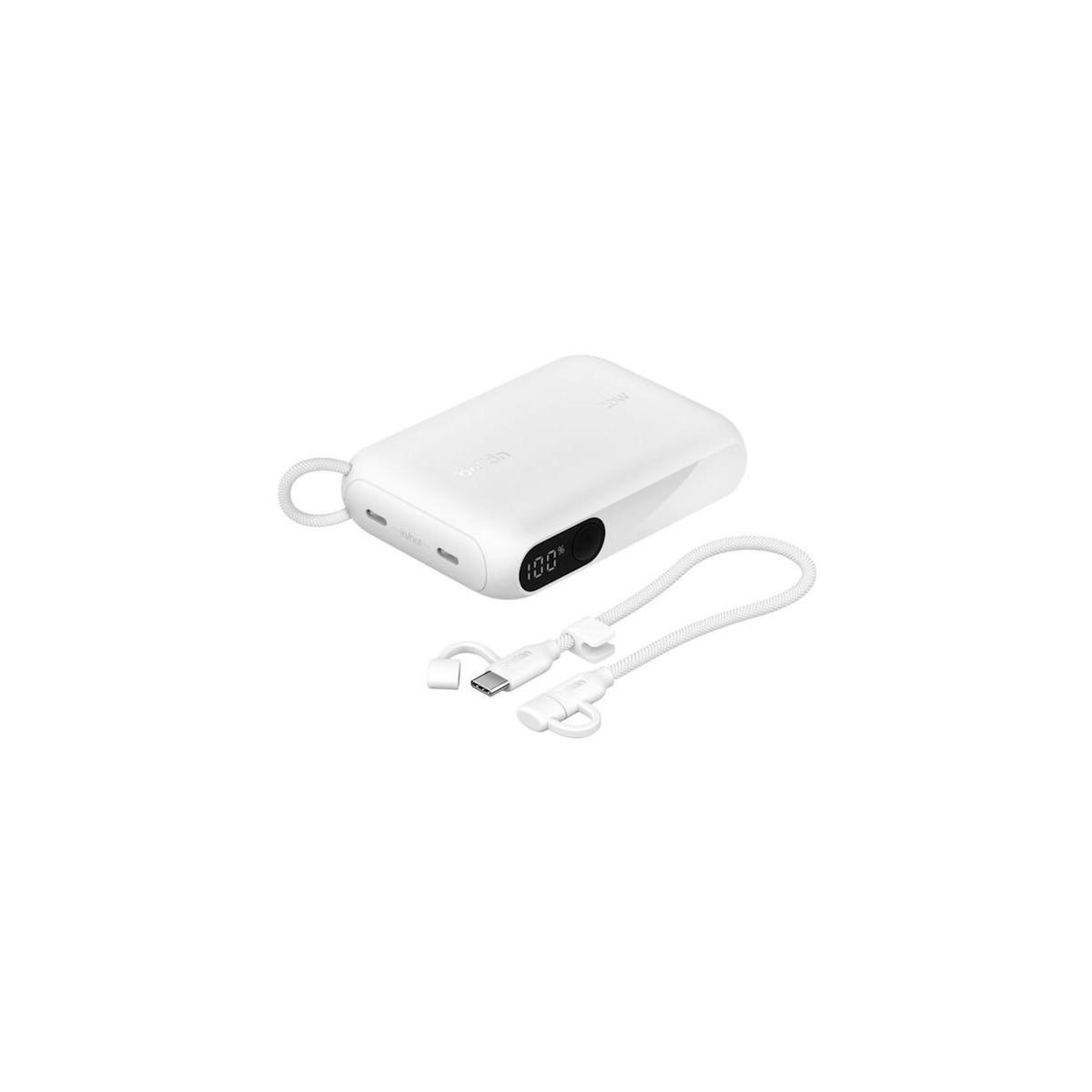 Belkin Belkin BPB027HQWH banque d'alimentation électrique 10000 mAh Blanc