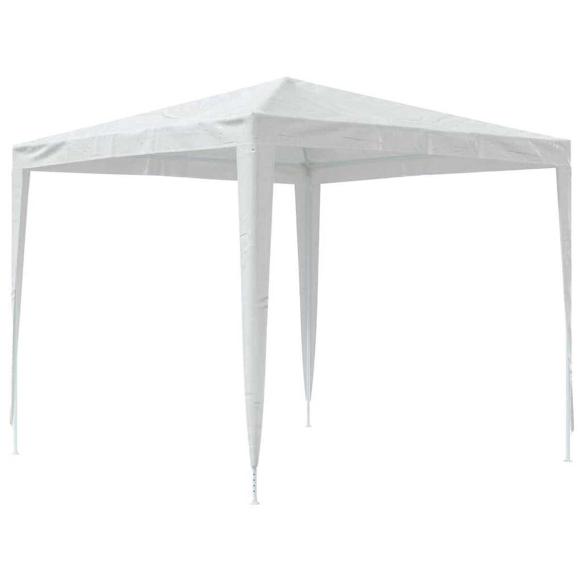 VIDAXL Tente de reception 2,5x2,5 m Blanc