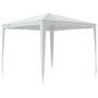 Voir la diapositive 5 : VIDAXL Tente de reception 2,5x2,5 m Blanc