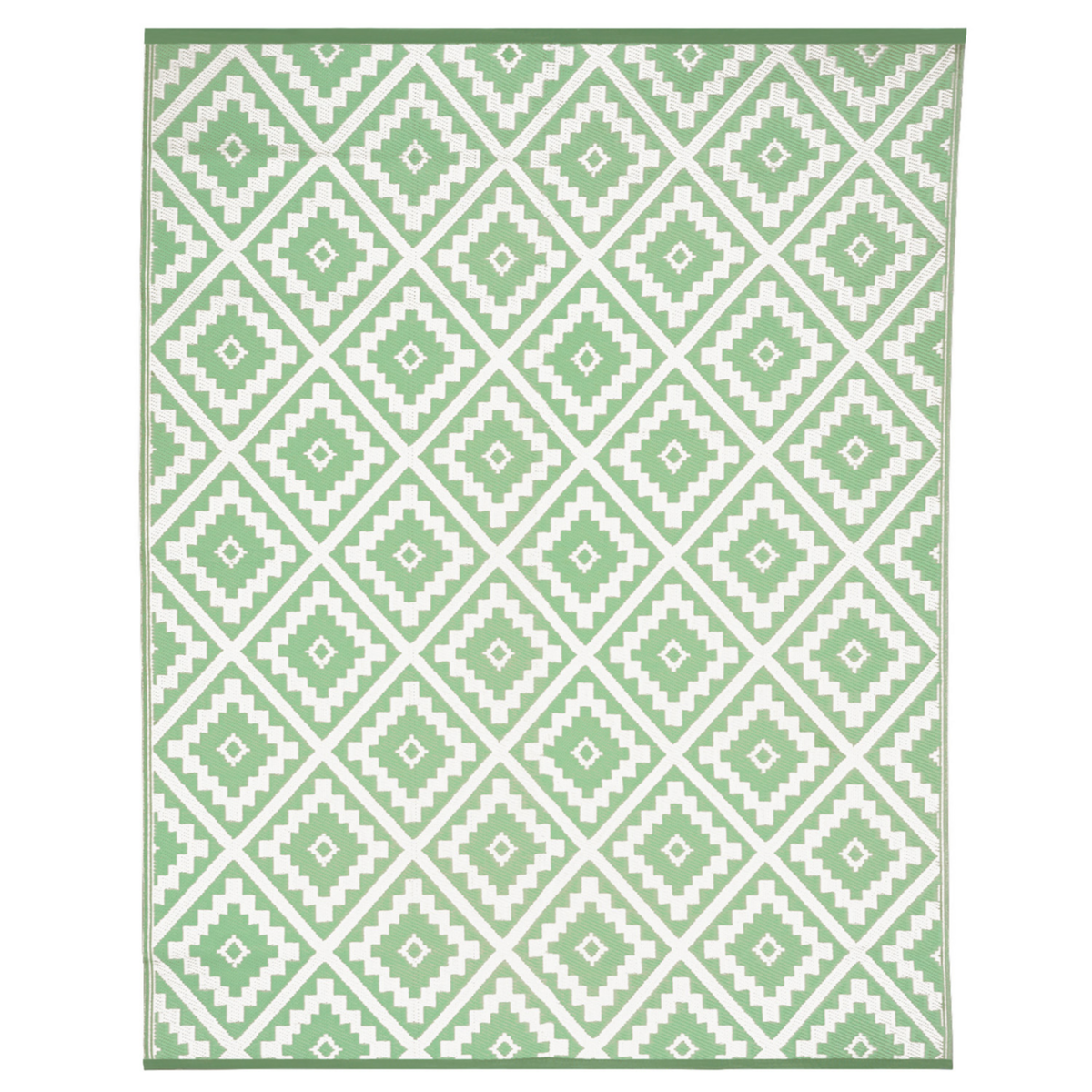 ID MARKET Tapis extérieur BAHAMAS vert sauge 180 x 280 CM