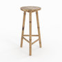 Voir la diapositive 1 : Rendez vous déco Tabouret de bar extérieur en bambou 74 cm-Eli