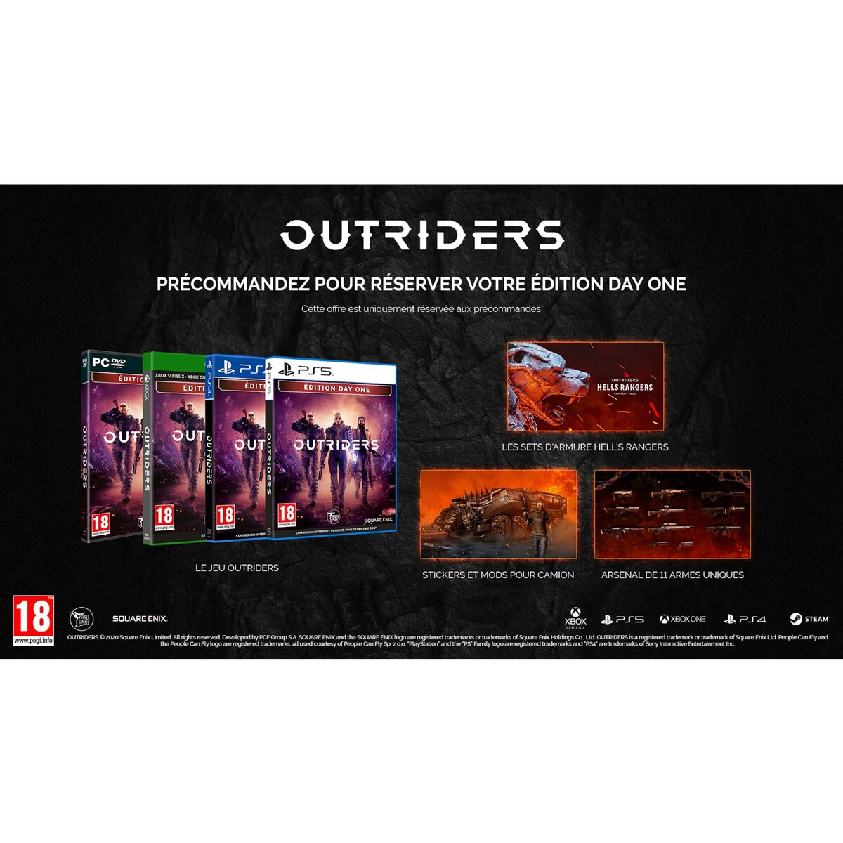 Square Enix Outriders Edition Day One PS5