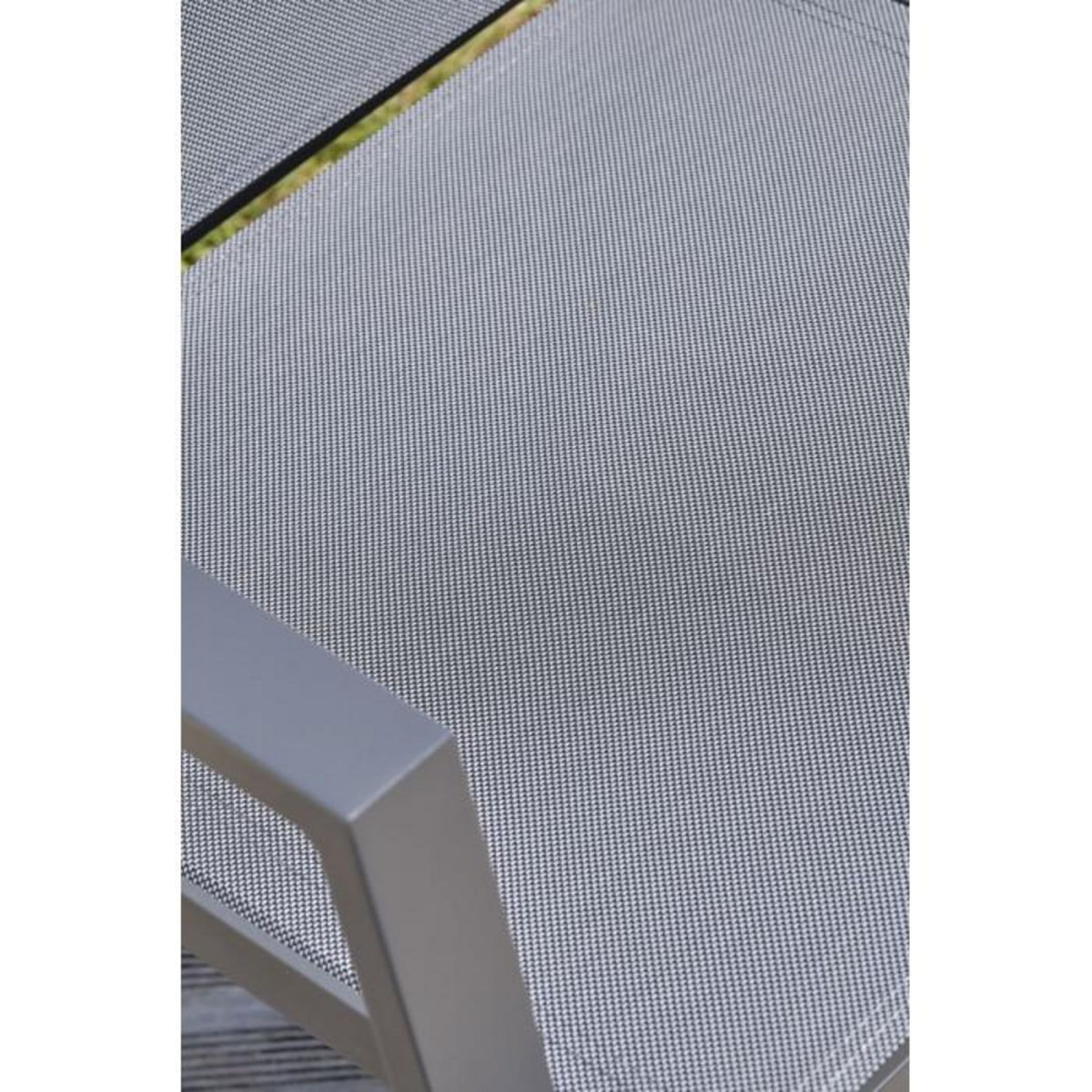 Paris Prix Lot de 2 Fauteuils de Jardin Empilables  Floride  86cm Gris Anthracite