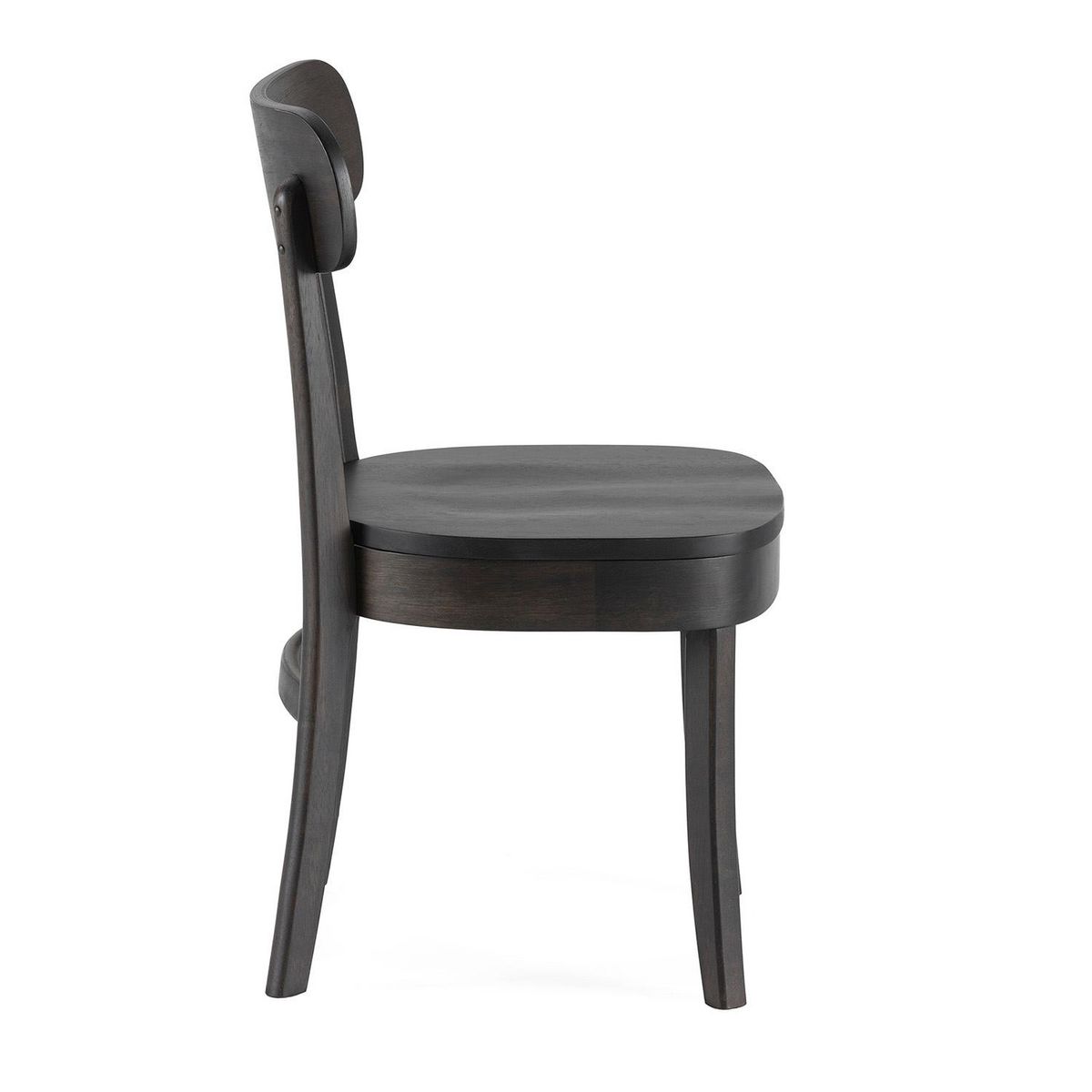 VS VENTA-STOCK Pack de 2 chaises Nala couleur Noir, Bois massif