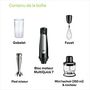 Voir la diapositive 2 : BRAUN Mixeur MQ7026X MultiQuick 7 gris et noir 2 accessoires