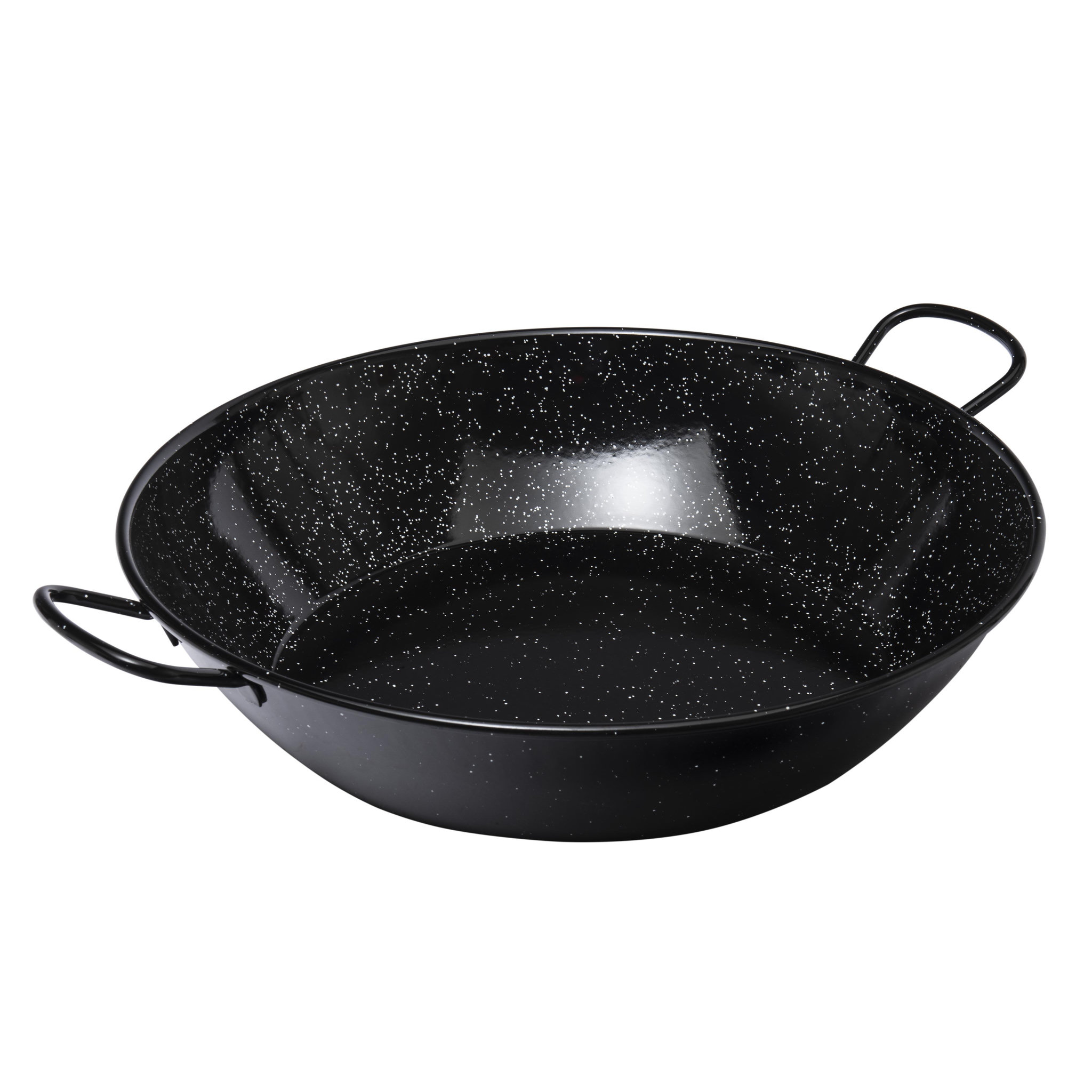 Voir la diapositive 1 :  Plat à paella émaillé haut Ø 50 cm 8 personnes