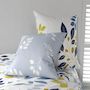 Voir la diapositive 3 : ATELIER DU COTON Parure de drap plat, drap housse 100% coton 57fils-chloé