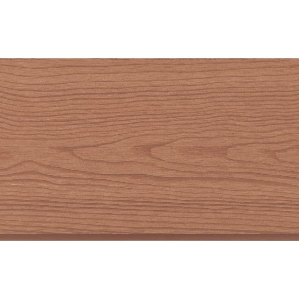 VIDAXL Panneaux de cloture de remplacement 9 pcs WPC 170 cm Marron