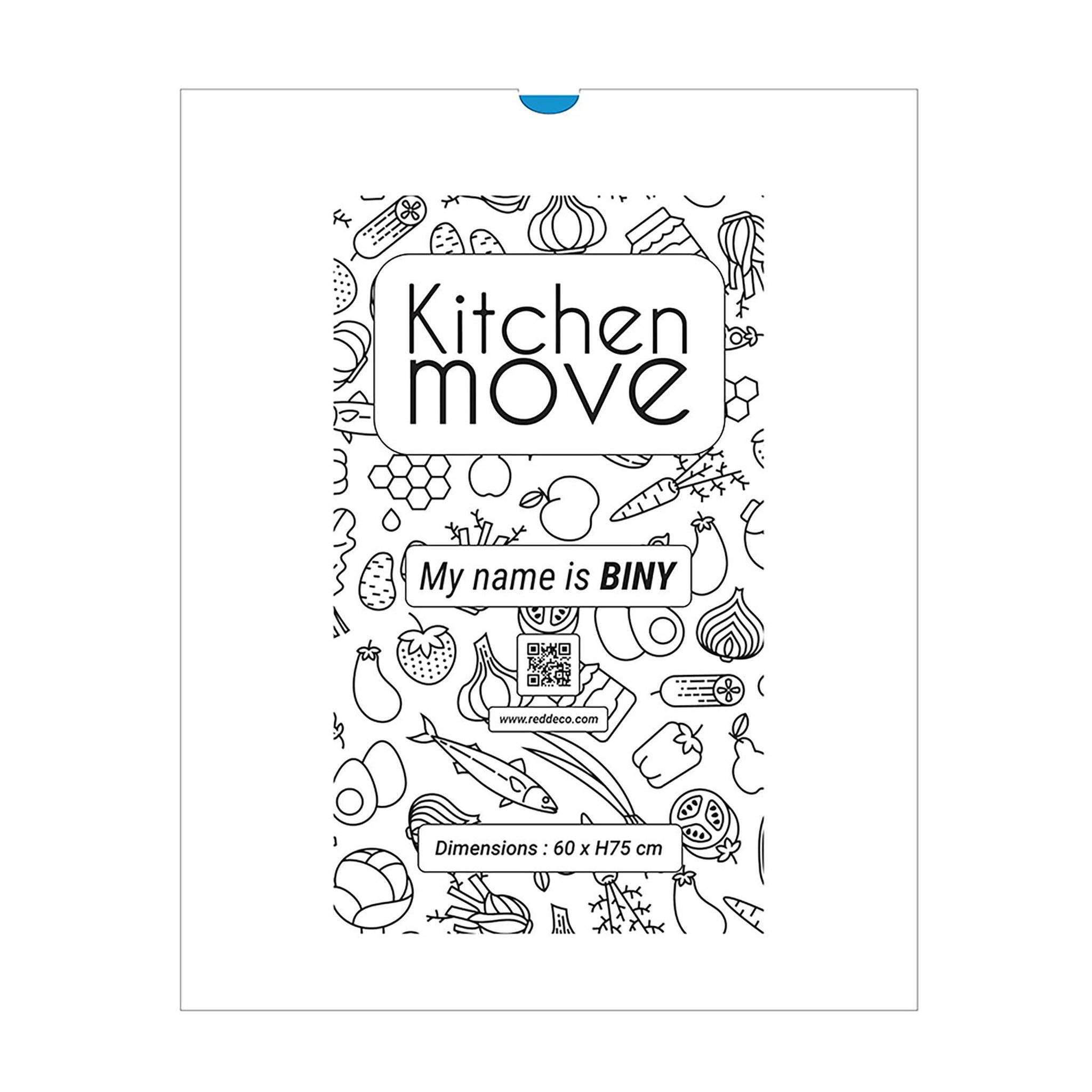 Voir la diapositive 2 : Kitchen move 20 sacs poubelles résistants 30l/50l - biny