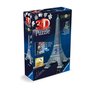 Voir la diapositive 6 : RAVENSBURGER Ravensburger-Puzzle 3D Tour Eiffel phosphorescente 50 ans-Des 10 ans-216p numérotées a assembler sans colle-Accessoires inclus
