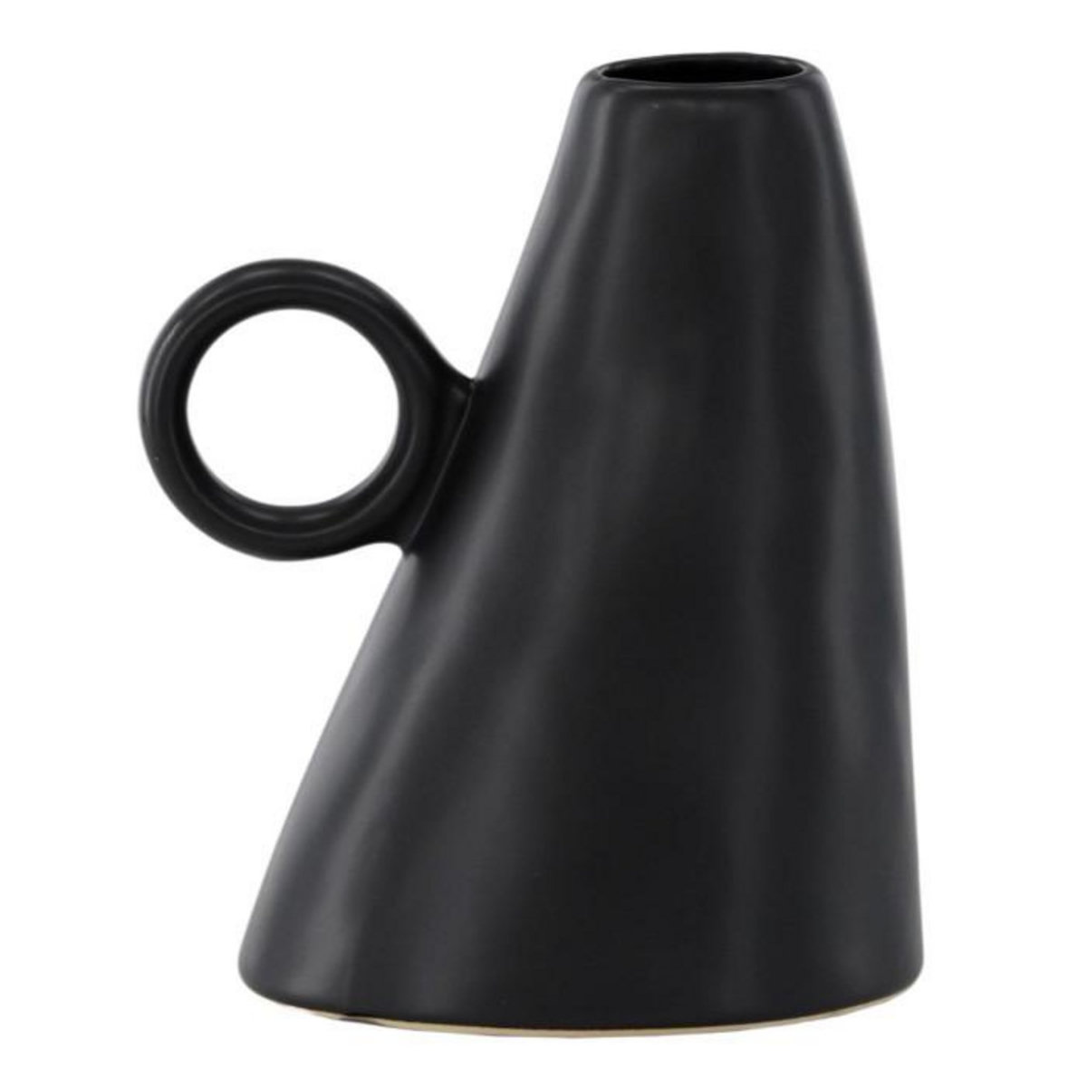 Paris Prix Vase Déco en Céramique  Ovy  17cm Noir