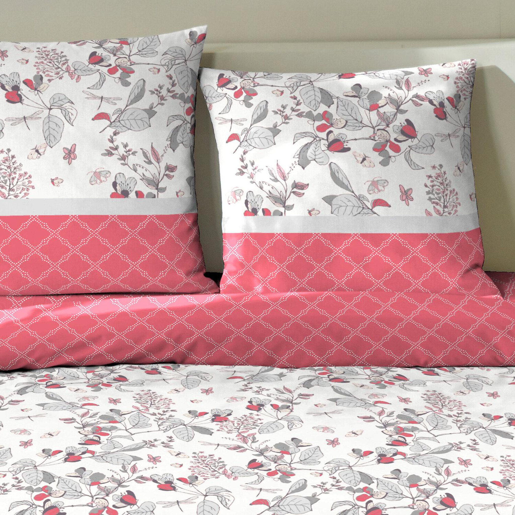 Voir la diapositive 3 : Home collection Parure housse de couette 100% coton 51 fils chorai