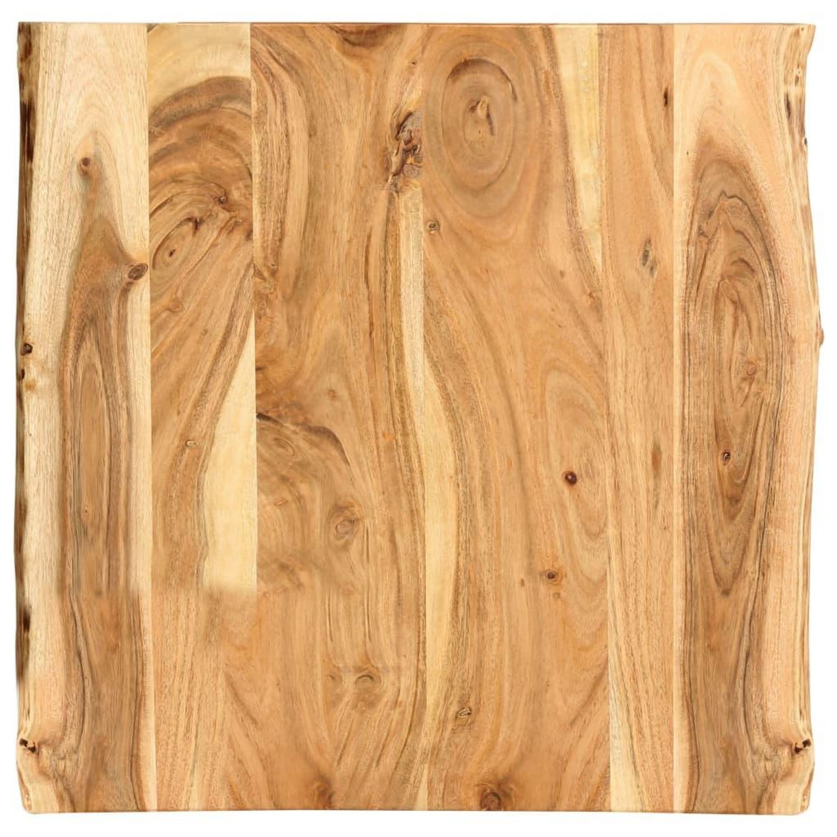 VIDAXL Dessus de table Bois d'acacia massif 58x(50-60)x2,5 cm