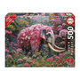 Voir la diapositive 1 : EDUCA Puzzle - EDUCA - Éléphant Fleuri - 500 pieces - Theme Animaux - Pour enfants a partir de 10 ans