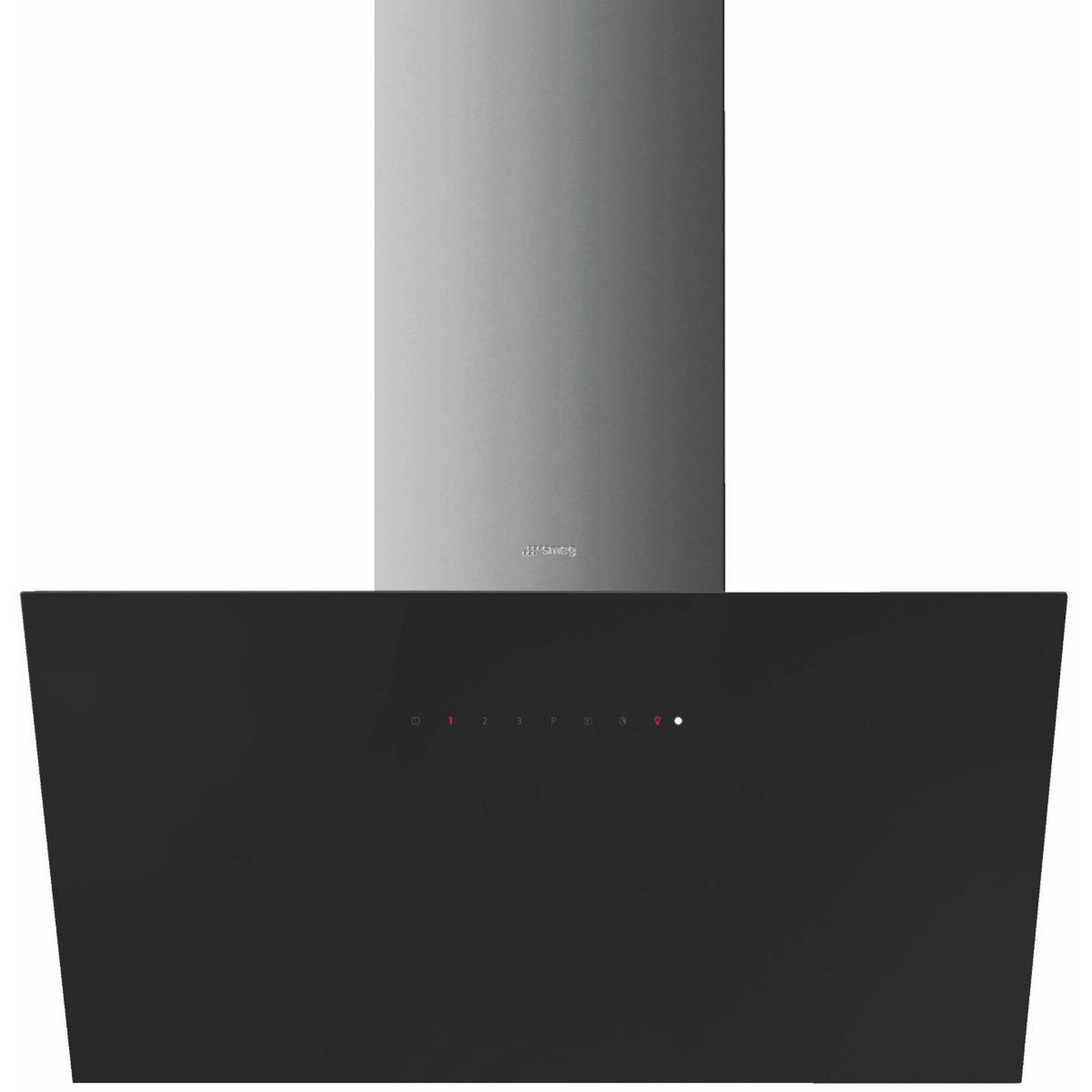 SMEG Hotte décorative murale inclinée kicv90bl2