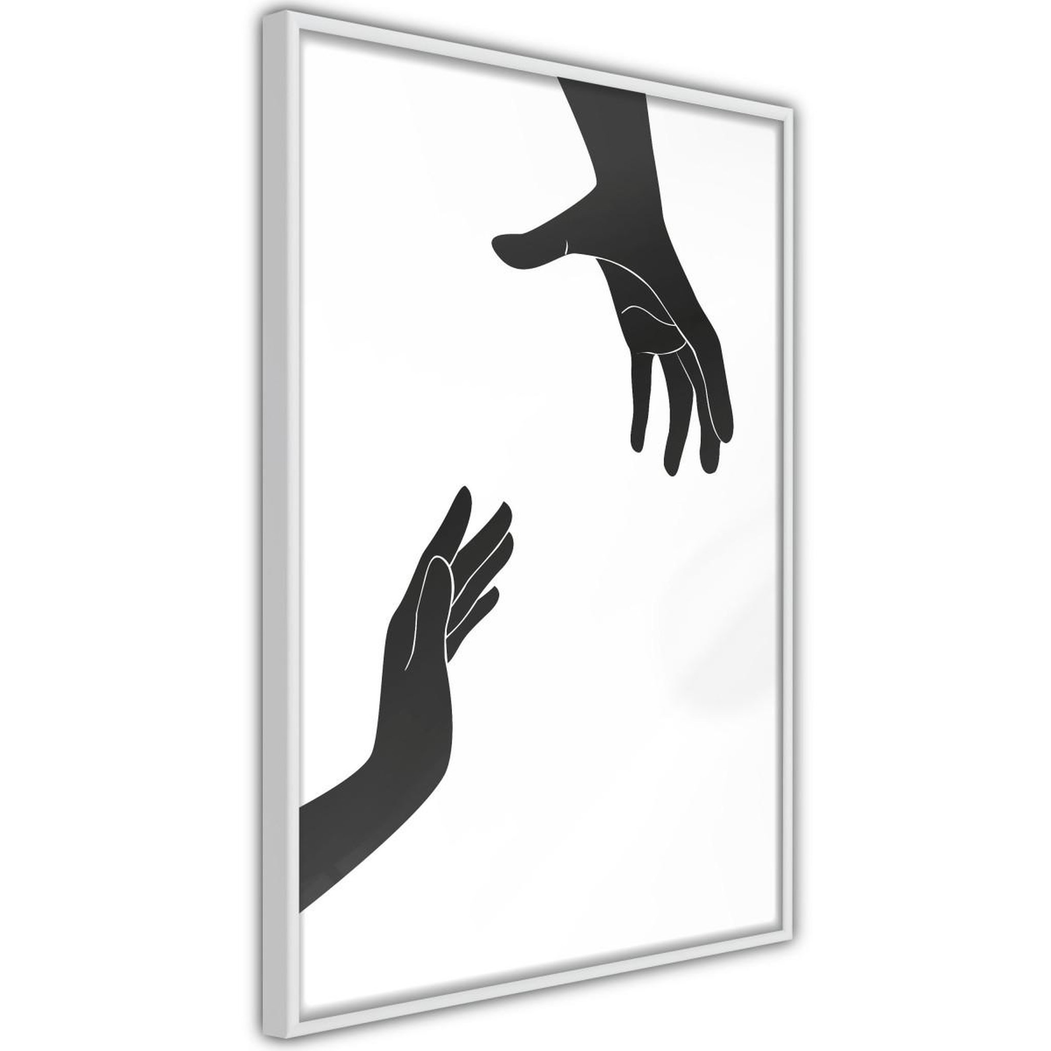 Paris Prix Affiche murale encadrée  language of gestures ii