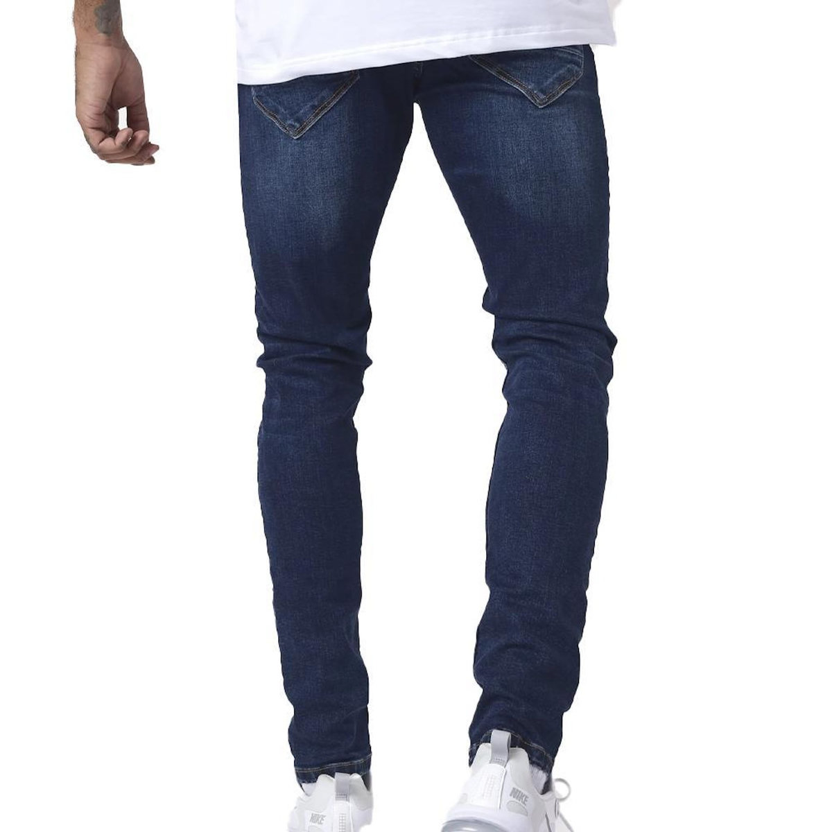 Project X Jean Skinny Bleu Foncé Homme Project X Paris Jean Slim Basic