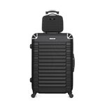BLUESTAR BLUESTAR  -  Lot de 2  -  Valise grand format et vanity LIMA. Coloris disponibles : Noir